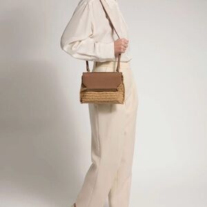 NWT Strathberry Paper Raffia bag